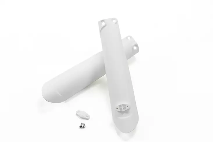 UFO Etuhaarukan suojat KTM125-525 SX/SXF 15-EXC/EXC-F 250-500 16- Valkoinen 047 - Moottoripyörän haarukansuojat - D219732 - 1