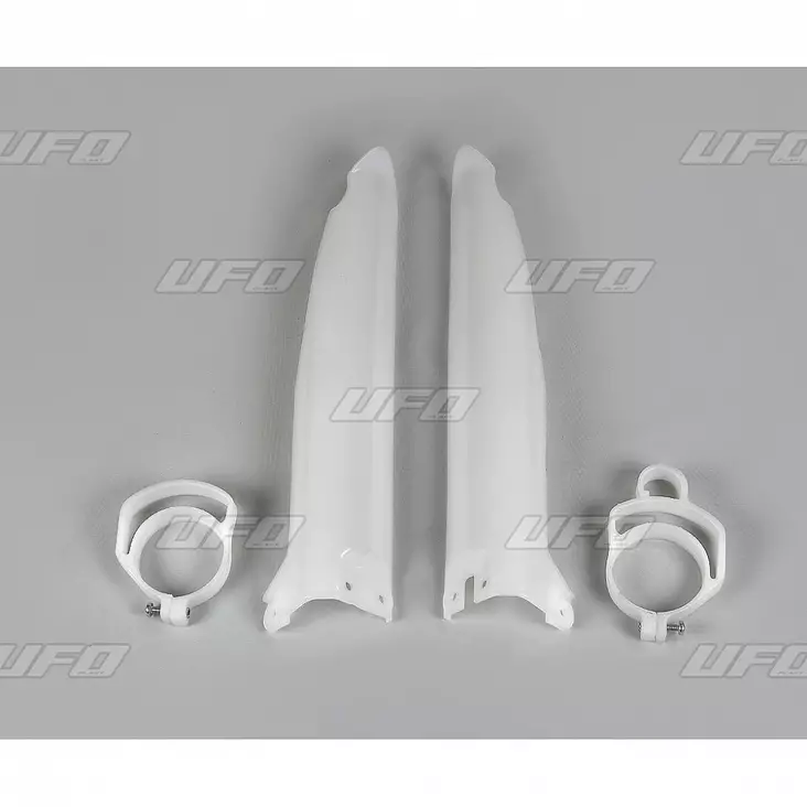 UFO Etuhaarukan suojat KX125-500 96-03 Valkoinen 280 - Moottoripyörän haarukansuojat - D219382 - 1