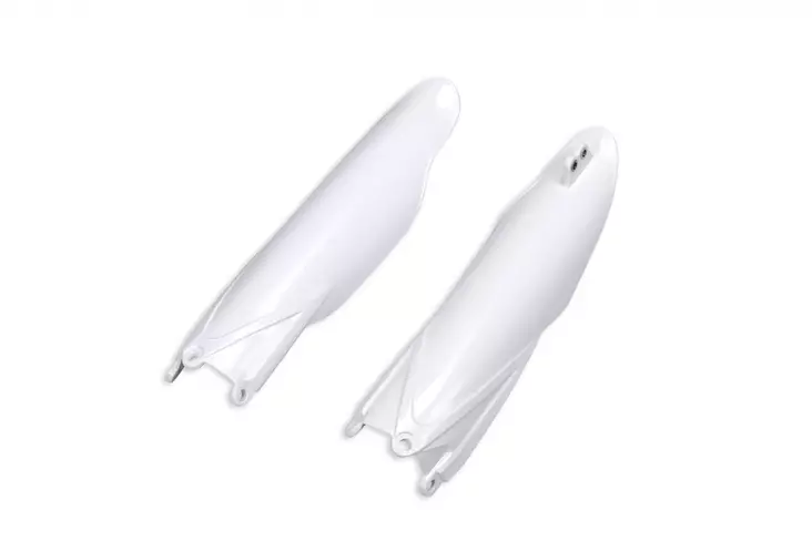 UFO Etuhaarukan suojat YZF250/450 10-22 YZ125/250 22-.. Valkoinen 046 - Moottoripyörän haarukansuojat - D219912 - 1