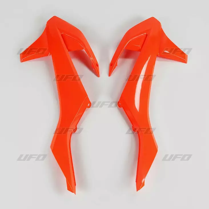 UFO Ilmanohjaimet KTM125-525 SX/SXF 16- EXC/EXC-F 17- Flou Oranssi - Moottoripyörän ilmanohjaimet - D242402 - 1