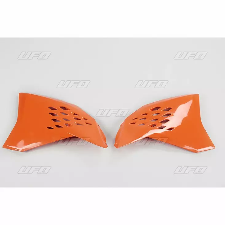 UFO Ilmanohjaimet KTM125- EXC 08-11 SX/SXF 07-10 Oranssi 127 - Moottoripyörän ilmanohjaimet - D219212 - 1