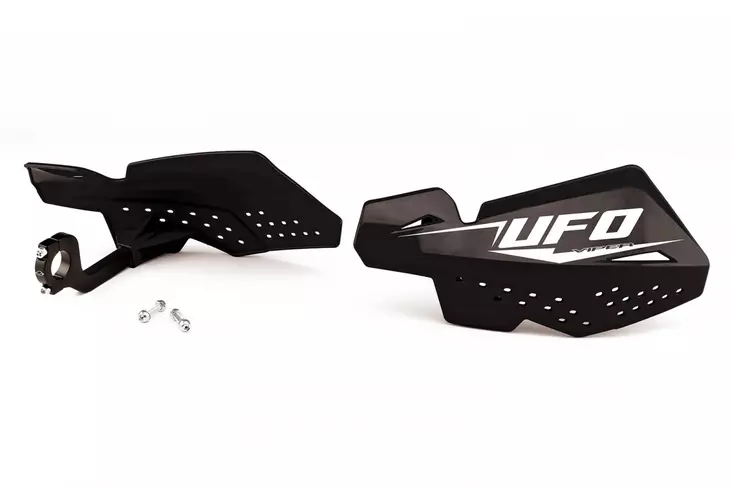 UFO Käsisuojat Viper Sis. kiinnikkeet Musta - Moottoripyörän käsisuojat - D218912 - 1