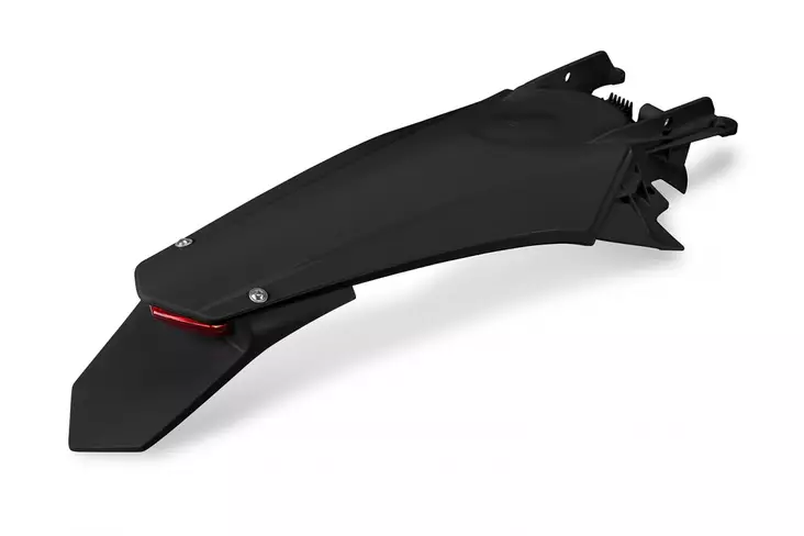 UFO Rear Fender Enduro LED GasGas EC/EC-F 2021-23 Musta 001 - Moottoripyörän lokasuojat - D402882 - 1