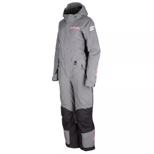 Vailslide One-Piece Short Castlerock Gray - Knockout Pink - Kelkkailuhaalarit / Mono Suits - 134122 - 1