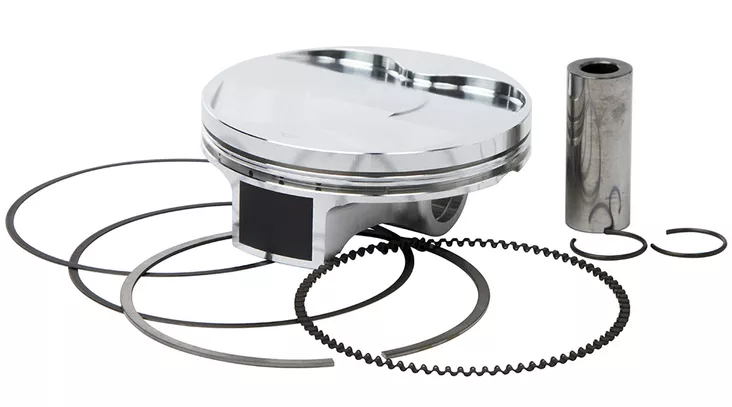 Vertex Piston kit HO CRF250R Big Bore Compr 13.0:1 2004-09 80.98mm - Moottoripyörän mäntäsarjat - D477312 - 1