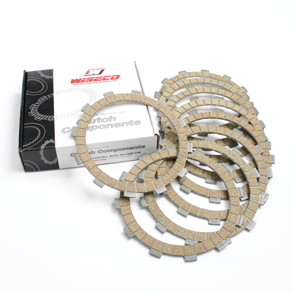 Wiseco Clutch Plate Kit KTM400/450/530EXC-R '08-11 - Moottoripyörän kytkinlevyt - D275332 - 1