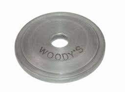 Woodys Pyöreä Prikka 12kpl Grand Digger Alumiini - Nastat - D144972 - 1