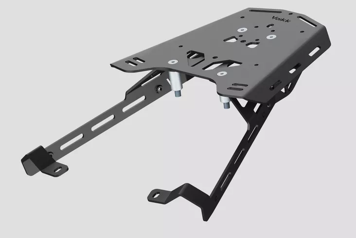 Yakk EXP Rear rack soft luggage Kove 800X Rally (24-) black - Moottoripyörän laukkujen kiinnityssarjat - D547372 - 1