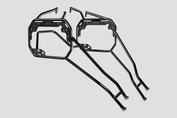 Yakk EXP Side carrier Husqvarna 701 Enduro/Supermoto (16-25) black - Moottoripyörän laukkujen kiinnityssarjat - D547332 - 1