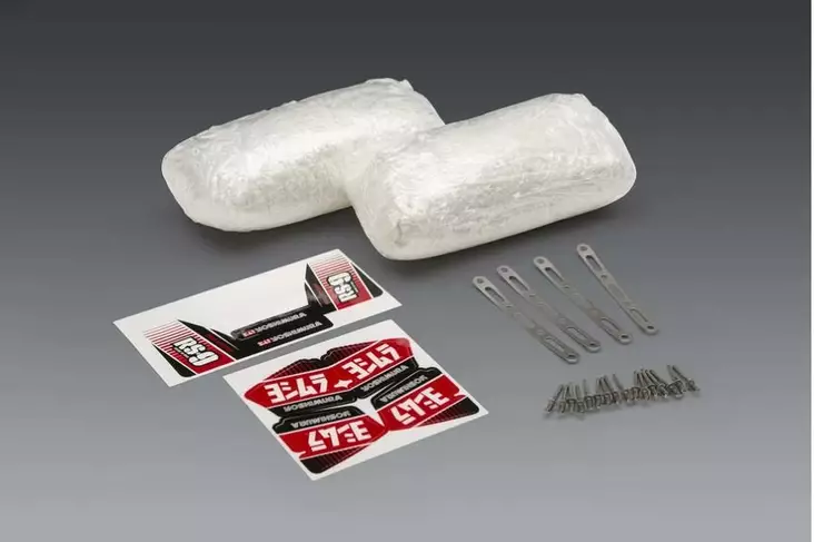 Yoshimura RS-9T Dual Premium Muffler Repack Kit 550g - Moottoripyörän äänenvaimentimen varaosat - D417712 - 1