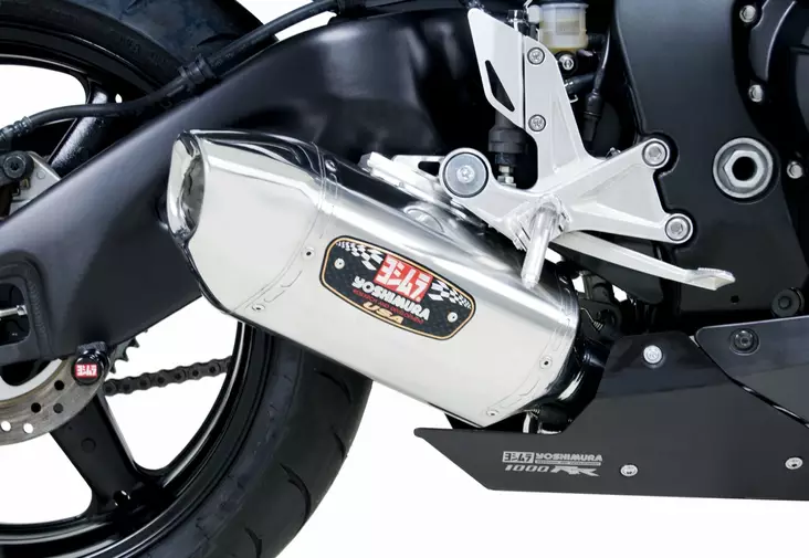 Yoshimura Slip-On Honda Cbr1000Rr/Abs 2008-11 Street R-77 So Ss-Ss-Ss With Cat - Moottoripyörän äänenvaimentimet - D334142 - 1