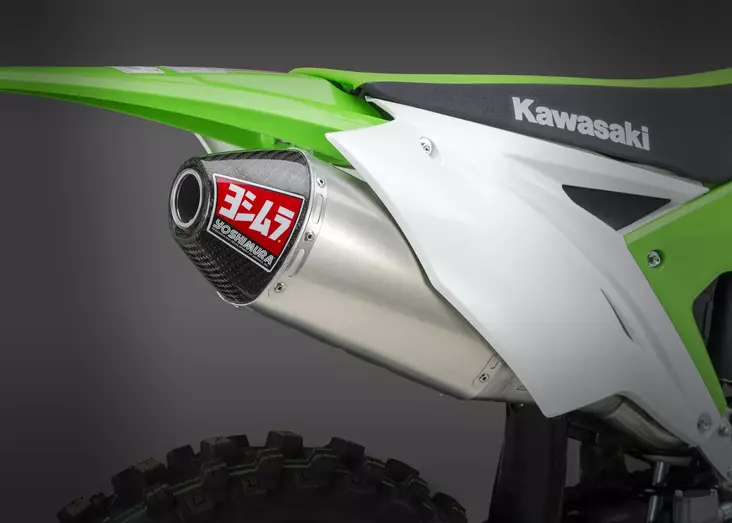 Yoshimura Slip-On Kawasaki Kx250F 2017-20 Signature Rs-4 So Ss-Al-Cf - Moottoripyörän äänenvaimentimet - D334422 - 1