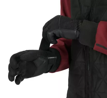 CAN-AM STEER 2.0 GLOVES MUSTA - Lyhyet moottoripyörähanskat - 140903 - 1