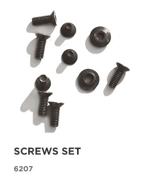 Airoh Aviator 2.1/2.2/2.3/Ace lipan pidennysosan ruuvit - Muut varaosat - D188223 - 1