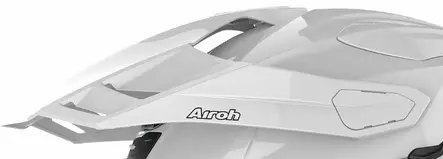Airoh Commander peak Color white gloss - Muut varaosat - D265963 - 1