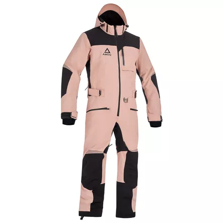 AMOQ Rocket V3 W's Haalari Puuteriroosa/Musta - Kelkkailuhaalarit / Mono Suits - D520153 - 1