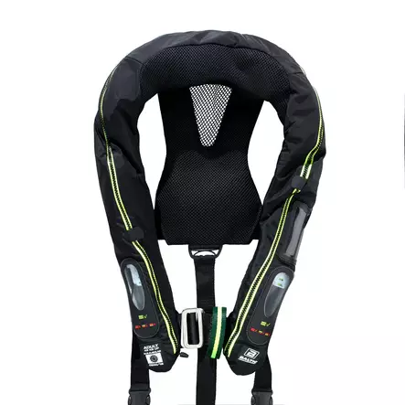 Baltic Legend 165 M.E.D./SOLAS harness ilmatäytteinen pelastusliivi musta 43+kg - Pelastusliivit - D208683 - 1