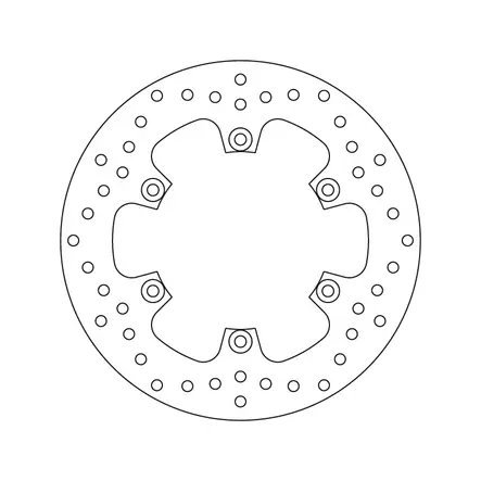 Brembo Serie Oro jarrulevy - Moottoripyörän jarrulevyt - D122893 - 1