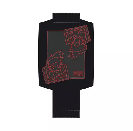 CFR Mega Bar Pad Punainen - Moottorikelkan ohjaustangon pehmusteet - D524193 - 2