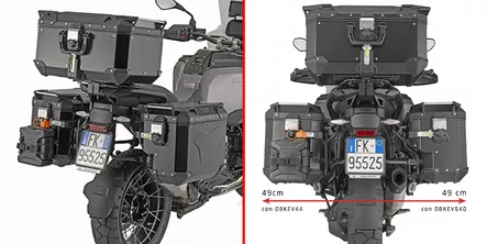 Givi Pann. Hold. Bmw R1300Gs Adventure (2025) - Moottoripyörän laukkujen kiinnityssarjat - D523433 - 1