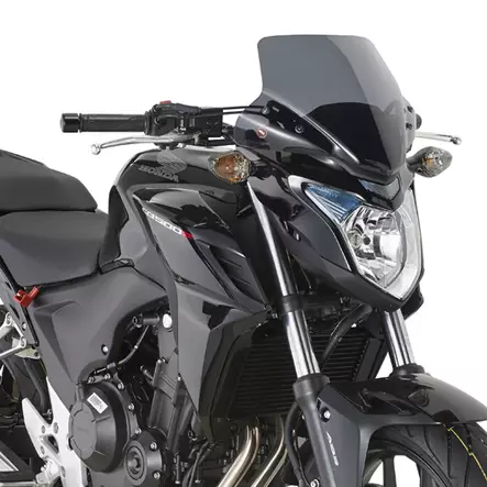 Givi Specific screen smoked 28.5 x 36 cm (H x W) CB500F (13-14) - Moottoripyörän tuulisuojat - D162733 - 1