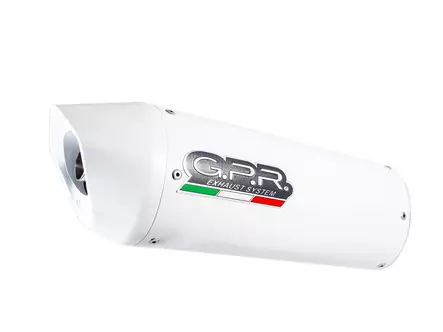 GPR Bmw S 1000 Xr 2015/16 e3 EC-Approv. slip-on exhaust Albus Ceramic - Moottoripyörän äänenvaimentimet - D425623 - 1