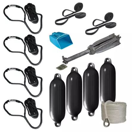 Liros Varustepaketti Musta 14mm - Veneen Varustepaketit - D465973 - 1