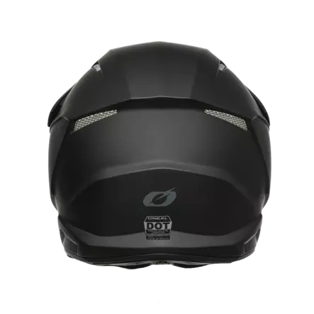 Oneal Hjälm 3-srs Matta Musta - Offroad-kypärät - D348633 - 2