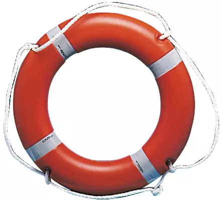 Pelastusrengas 40x64cm oranssi - Pelastusrenkaat & pelastusjärjestelmät - D124393 - 1