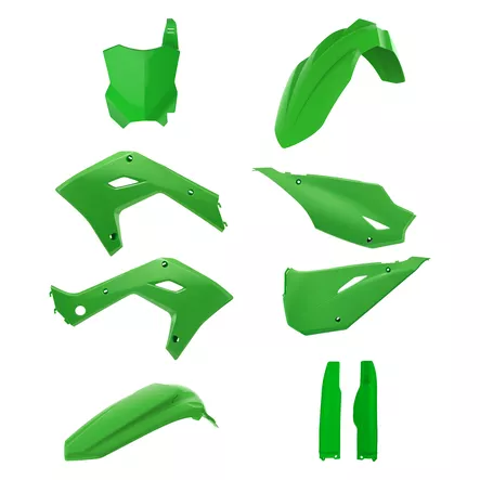 Polisport MX Kit for Kawasaki KX250F 25-.. KX450F 24-.. Green - Moottoripyörän muovisarjat - D538853 - 1
