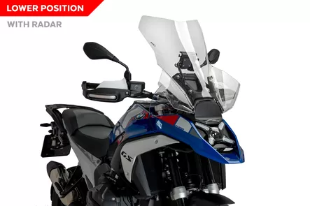 Puig Touring Screen Bmw R1300Gs 24' C/Clear - Moottoripyörän tuulisuojat - D496433 - 2