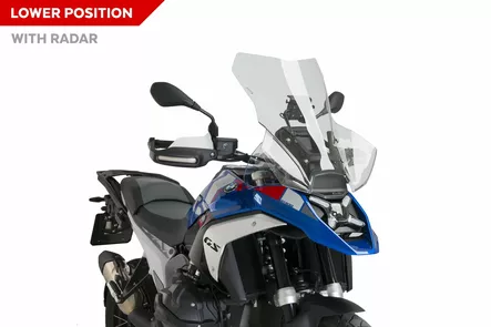 Puig Touring Screen Bmw R1300Gs 24' C/Clear - Moottoripyörän tuulisuojat - D496433 - 1