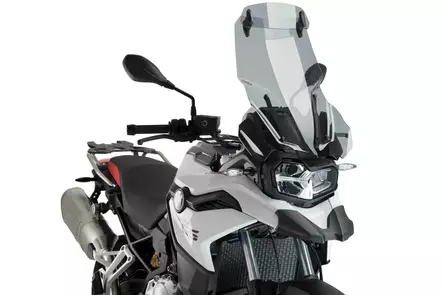Puig Touring Shield W/Visor Bmw F750Gs 18' C/Smoke - Moottoripyörän tuulisuojat - D303063 - 1
