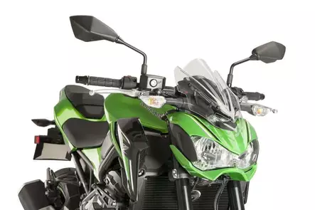 Puig Windshield. N.G. Sport Kawasaki Z900 17-18'C/Clear - Moottoripyörän tuulisuojat - D302933 - 1