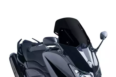 Puig Windshield V-Techline Yamaha Tmax 12-16 C/Black - Moottoripyörän tuulisuojat - D299233 - 1