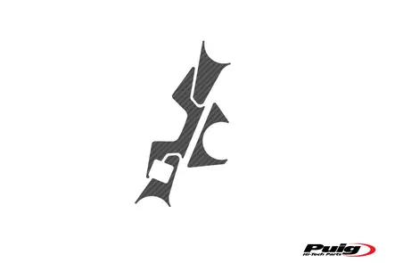 Puig Yoke Protector Radikal Suzuki Sv650X 18' C/Carbon - Moottoripyörän kaatumatapit - D302893 - 1