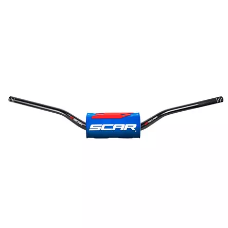Scar Handlebar O² Ø28,6 (1 1/8”) - 65/85 Low Mini - Blue color - Moottoripyörän ohjaustangot - D480313 - 1