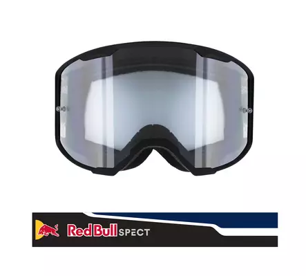 Spect Red Bull Strive MX Goggles Single lens Black/Blue clear - Ajolasien linssit & varaosat - D433923 - 2