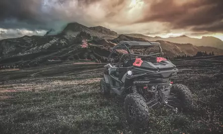 TESSERACT Kuljetuslaukku CFMoto Utv Zforce 950/1000 - Mönkijän kovat kuljetuslaukut - D387653 - 2