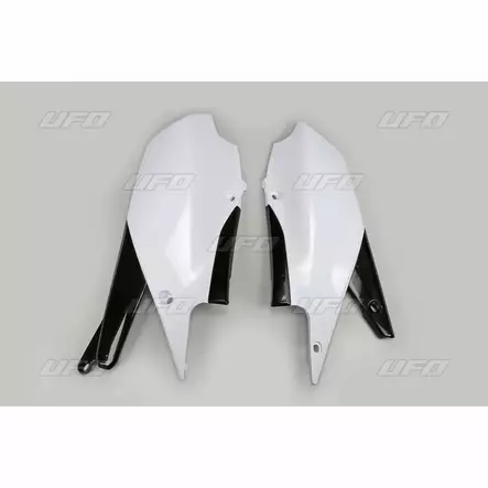 UFO Sivunumerokilvet YZF250 19-23 YZ450F 18-22 Valkoinen 046 - Moottoripyörän numerokilvet - D242203 - 1
