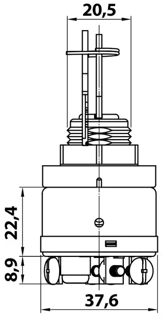 Virtalukko - Perämoottorin osat - D125153 - 2