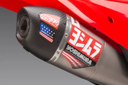 Yoshimura Muffler Badge RS-12 Decal Set (4pcs) - Moottoripyörän äänenvaimentimen varaosat - D546643 - 1