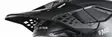 Alpinestars Lippa S-M10/S-M8 - SOLID Mattamusta - Offroad kypärien lipat - D271533 - 1