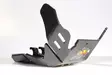 AXP Xtrem HDPE Skid Plate Black KTM 125/150SX / Husqvarna TX125/TE150i 17-22 - Moottoripyörän pohjapanssarit - D243663 - 1