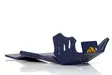 AXP Xtrem HDPE Skid Plate Blue Husqvarna TC250/TX300 19-22 - Moottoripyörän pohjapanssarit - D343093 - 1