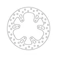 Brembo Serie Oro jarrulevy - Moottoripyörän jarrulevyt - D122873 - 1