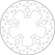 Brembo Serie Oro jarrulevy - Moottoripyörän jarrulevyt - D190933 - 1