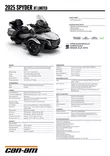 CAN-AM 25 SPYDER RT LTD 1330 ACE SE6 HYPER SILVER (DARK) - Can-Am Roadsterit 2025 mallisto - 138853 - 2