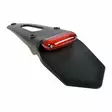 Forte Takalokasuojan jatke Led-valolla Punainen lasi E-hyv. - Mopon Lyhdyt - D479063 - 1