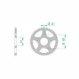 Forte Takaratas, 60 hammasta (420), Ø62mm, Alu., Peugeot XPS Street / Rieju MRX - Mopon Takarattaat - D479823 - 1